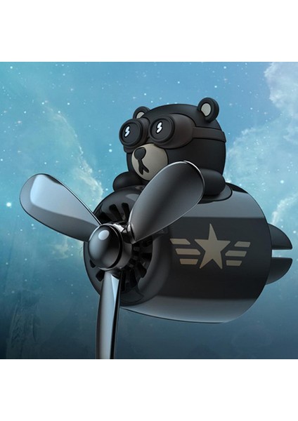 Ayı Pilot Araba Oda Parfümü Dönen Pervane Çıkışı Koku Araba Aksesuarları Jessica (Yurt Dışından)