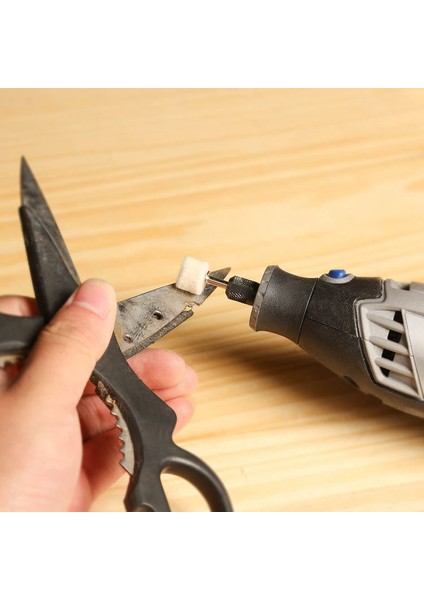 64 Adet Keçe Parlatma Tekerleği Parlatıcı Taşlama Pedi Döner Aletler Için Karışık Set Plastik Cam Metal Takı (Yurt Dışından) fırsatları