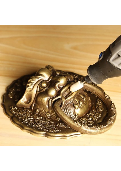 64 Adet Keçe Parlatma Tekerleği Parlatıcı Taşlama Pedi Döner Aletler Için Karışık Set Plastik Cam Metal Takı (Yurt Dışından) indirimleri