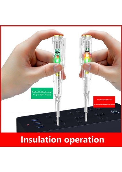 Temassız Akıllı Gerilim Test Cihazı Kalem Indüksiyon Test Kalemi Voltmetre Devre Test Cihazı Elektrik Tornavida Göstergesi Aracı Jessica (Yurt Dışından) fiyatları