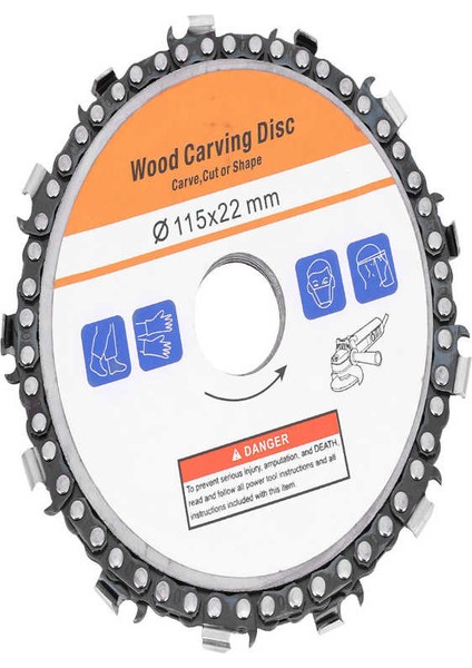 Açı Öğütücü Aksesuarları 4,5 Inç Zincirli Testere Diski Ahşap Oyma Kesimi Için Ağaç Işleme (Yurt Dışından) indirimleri