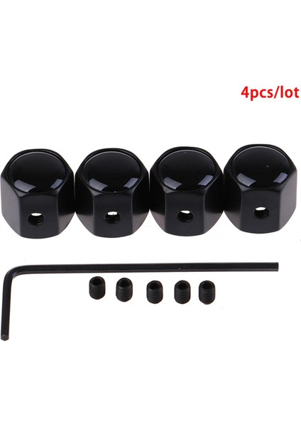 Adet/takım Evrensel Araba Jant Lastik Vana Kapağı Anti-Hırsızlık Vana Kapağı Jessica (Yurt Dışından)