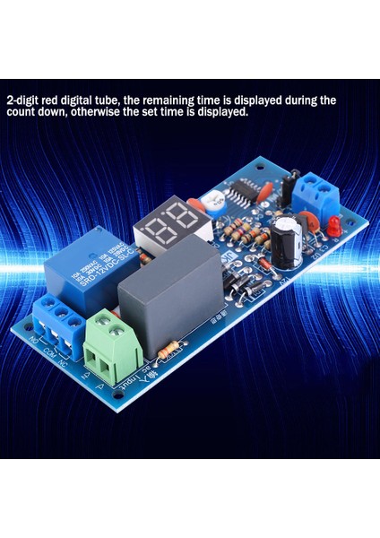 220V Ac Gecikme Zamanlayıcı Röle Modülü 1-99 Saniye/1-99 Dakika Zaman Aralığı (Yurt Dışından) fiyatları