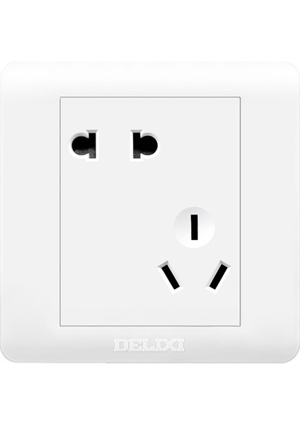 Delixi Anahtar Prizi ile Bir Açık Beş Delikli USB Beş Delikli Gözenekli Panel 86 Tipi Ev Gizli Duvar Prizi (Yurt Dışından) indirimleri