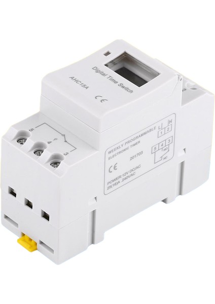 Adet LCD Ekran Haftalık Programlanabilir Elektronik Röle Zaman Anahtarı 16 Açma ve Kapama Zamanlayıcısı (Yurt Dışından)