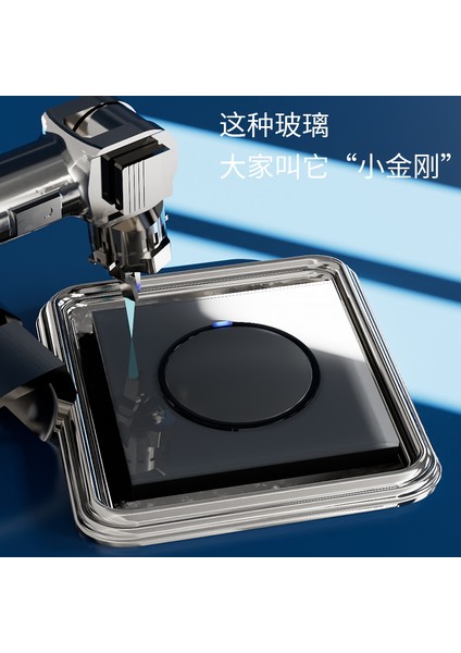 Alman ve Japon Cam Gri Nokta Anahtar Priz Paneli 86 Tip Herhangi Bir Tek Açık Çift Kontrol Duvar Ev Bir Açık LED Işık (Yurt Dışından) indirimleri