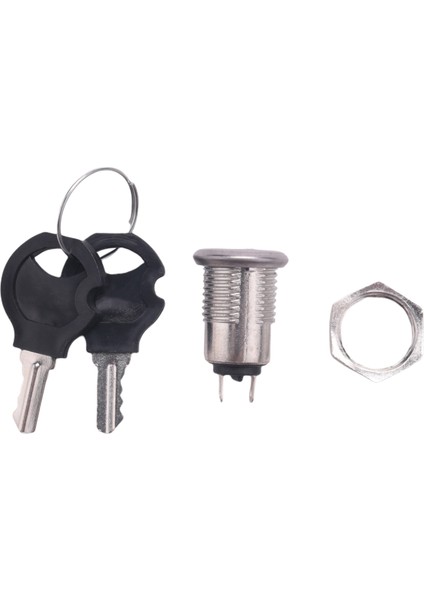 4x Açık Kapalı Iki Terminalli Anahtar Anahtarı Tuş Kilidi Anahtarı W Tuşları (Yurt Dışından) indirimleri