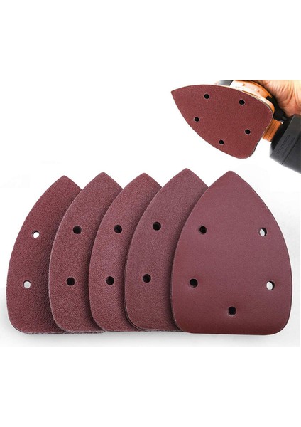 50 Adet Fare Detay Zımpara Zımpara Kağıdı 40/60/80/100/240 Irmik Cırt Cırt Çeşitli Zımpara Kağıdı (Yurt Dışından)