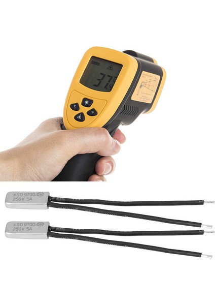 Termal Koruyucu 2 Adet KSD9700 Normalde Kapalı Sıcaklık Kontrol Anahtarı Termostat (Yurt Dışından) modelleri