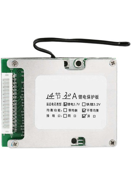 14S Pil Koruma Kartı 30A3.7V Li-Ion Hücre Bms (Yurt Dışından)