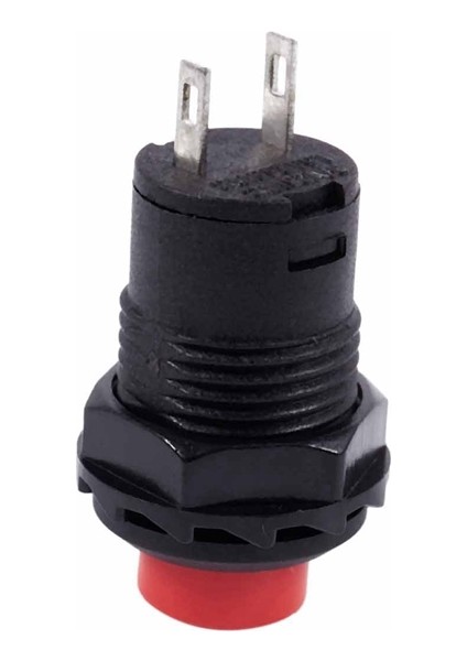 30 x Anlık Yuvarlak Başlıklı Panel Montajlı Spst 2 Pinli Basmalı Buton Anahtarı (Yurt Dışından) indirimleri