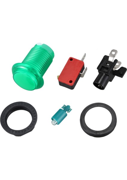 LED Buton-2 x LED Buton 2 x Aynı Renk Led'li Duy 2 x Adaptör Halkası 2 x Tespit Somunu 2 x Mikro Anahtar-Yeşilkırmızı (Yurt Dışından) modelleri