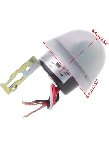 Otomatik Otomatik Açma Kapama Fotoselli Sokak Işık Lambası Anahtarı C Ac 220V 50-60Hz 10A Fotoğraf Kontrolü Photoswitch Sensör Anahtarı (Yurt Dışından) modelleri