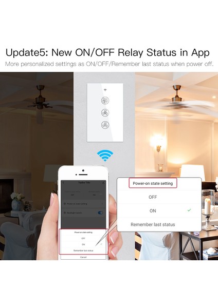 Wifi Akıllı Anahtar Akıllı Yaşam/tuya App Uzaktan Alexa ve Google Home Ab Için Çeşitli Hız Kontrolü (Yurt Dışından) fırsatları
