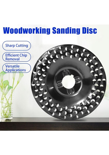 16/22MM Delik Açılı Taşlamalar Oyma Diski Ağaç Işleme Parlatma ve Şekillendirme Spike Disk Ağaç Işleme Aleti (Yurt Dışından)