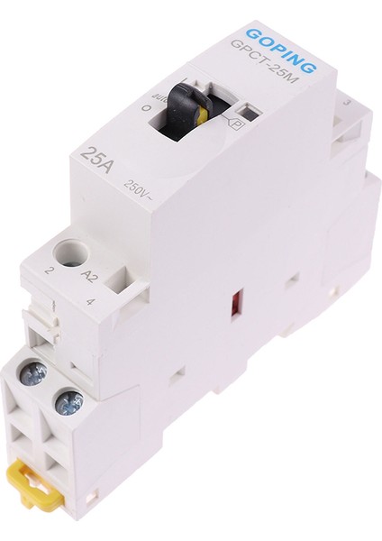 25A 2p 220V Din Rayı Manuel Kontrol Anahtarlı Ev Ac Kontaktörü (Yurt Dışından) fırsatları