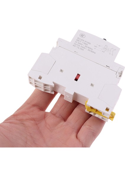25A 2p 220V Din Rayı Manuel Kontrol Anahtarlı Ev Ac Kontaktörü (Yurt Dışından) indirimleri