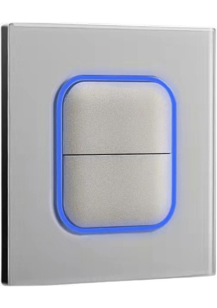 Uluslararası Elektrikçi Anahtar Priz 86 Tipi Duvar Gizli Beş Delikli USB Gri Temperli Cam Panel 16A Klima Üç (Yurt Dışından) fırsatları