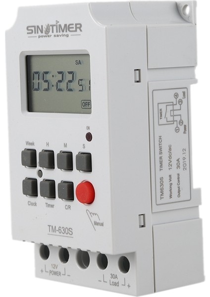 Sinotimer TM630S-2 220 V Saniye Kontrol Zamanlayıcı Anahtarı Büyük Ekran Dijital Ekran Sıcak Pin Gerilim Çıkış Süresi Kontrol Cihazı (Yurt Dışından) fiyatları
