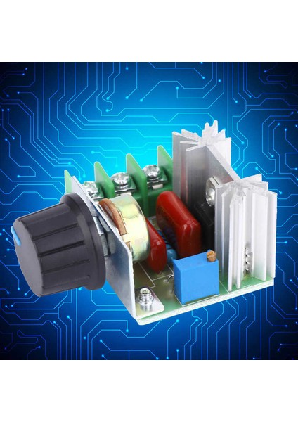 Adet Ac Motor Pwm Hız Kontrol Modülü 50-220V 25A 2000W Kontrol Anahtarı (Yurt Dışından)