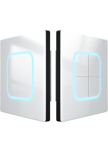 Gecko LED Geniş Diyafram Ev Beyaz 86 Çift Kontrol Temperli Cam Duvar Süper Nokta Anahtar Priz Paneli (Yurt Dışından) indirimleri