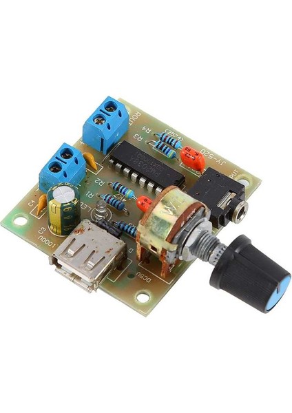 5 W Ses Güç Amplifikatörü Kartı USB Modülü Endüstriyel Aksesuar Kolay Kurulum (Yurt Dışından)