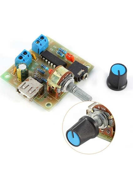 5 W Ses Güç Amplifikatörü Kartı USB Modülü Endüstriyel Aksesuar Kolay Kurulum (Yurt Dışından) modelleri