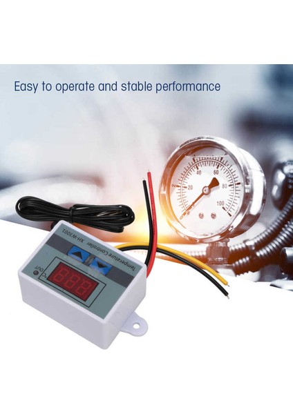 Su Geçirmez Sensör Problu Termostat Anahtarı XH-W3001 -50°C~110°C 240W/1500W (Yurt Dışından)
