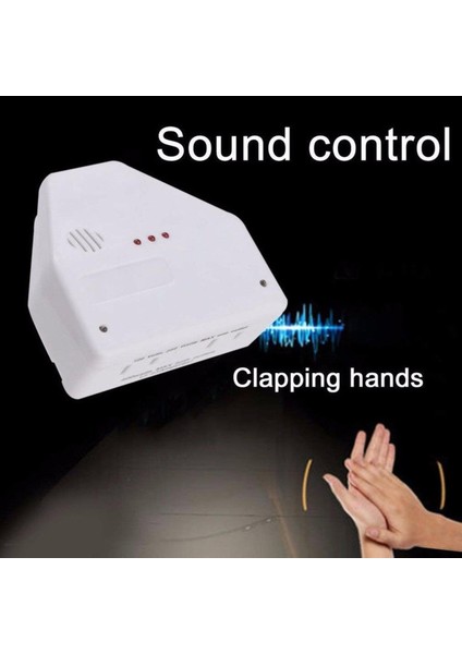 Evrensel Sesle Etkinleştirilen Anahtar Açma / Kapama Clap Elektronik Cihaz Işık Anahtarı (Yurt Dışından)