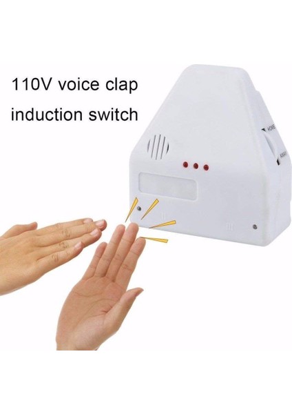 Evrensel Sesle Etkinleştirilen Anahtar Açma / Kapama Clap Elektronik Cihaz Işık Anahtarı (Yurt Dışından)