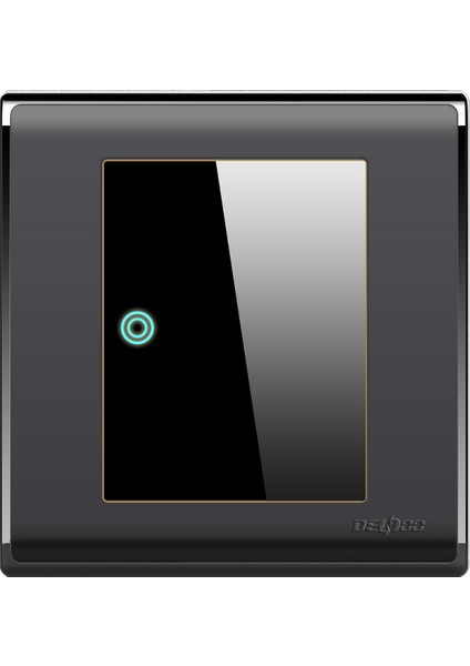 Danlong Siyah Anahtar Priz Paneli Çift Kontrol Led'li Açık Herhangi Bir Nokta Anahtarı 118 Tipi Anahtar Priz Paketi (Yurt Dışından) indirimleri