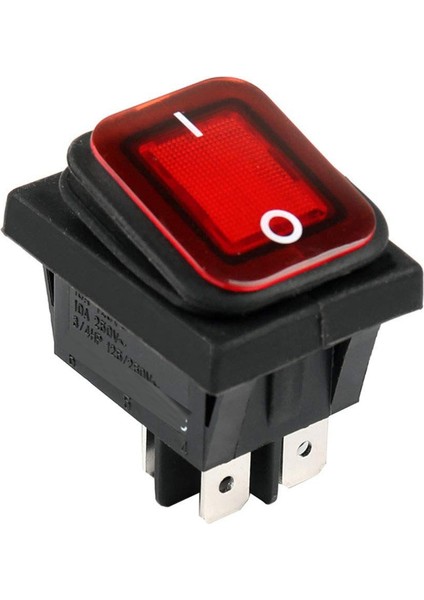 【ayak Kanepe】unnicoco Dikdörtgen Basmalı Anahtar Su Geçirmez 20A 250VAC 20A Dpst IP67 Dayanıklı Yüksek Kalite (Yurt Dışından) fiyatları