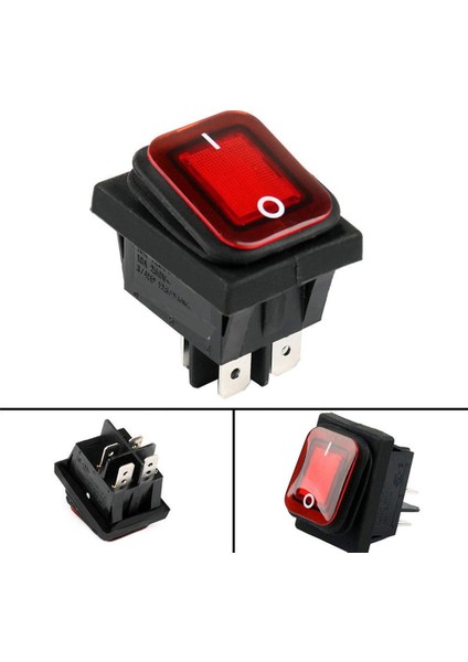 【ayak Kanepe】unnicoco Dikdörtgen Basmalı Anahtar Su Geçirmez 20A 250VAC 20A Dpst IP67 Dayanıklı Yüksek Kalite (Yurt Dışından) fırsatları