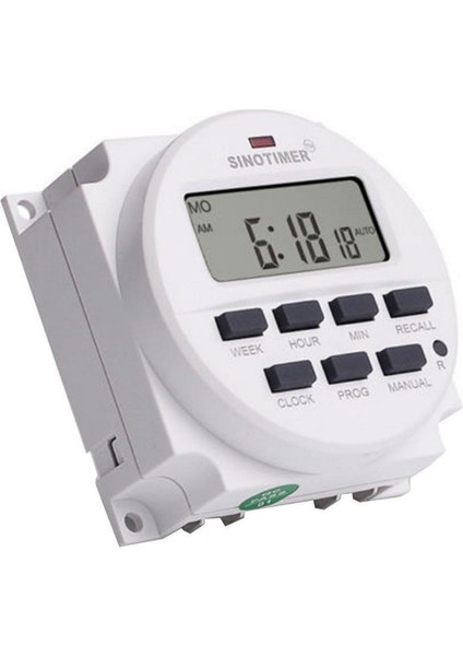 Magic Cube 12V/24V/110V/220V Ac/dc Dijital Akıllı Güç Zamanlayıcı Anahtarı Programlanabilir Röle Kontrol Zamanlayıcısı Anma (Yurt Dışından)