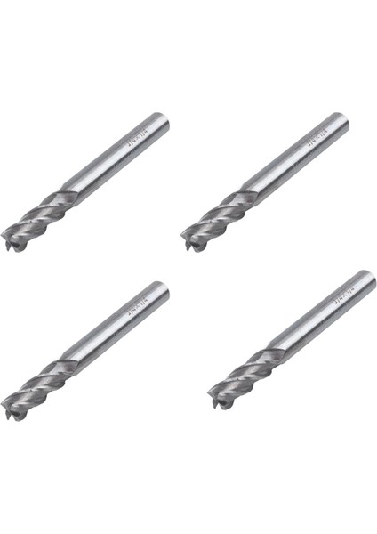 4x Swt Kesme Planya Uçlu Freze Yönlendirici Bit 4 Flüt 1/4 Inç Şaft 1/4 Inç Çap (Yurt Dışından)