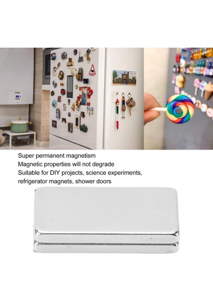 Hao Kan 20 Adet Mıknatıslar Bar Seti Dıy Projeleri Için Iyi Kaplamalı Süper Güçlü Mıknatıs Bilim Deneyleri (Yurt Dışından)