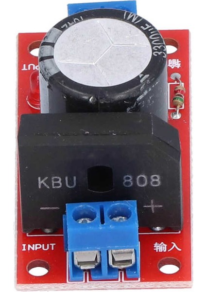 Boba Doğrultucu Filtre Güç Kartı 8A Ac - Dc Elektrik Aksesuarı, Kırmızı LED Göstergeli (Yurt Dışından) indirimleri