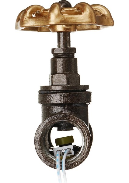 Yeni Demir Vintage Steampunk 1/2 ''durdurma Vanası Işık Anahtarı Telli Demir (Yurt Dışından) modelleri