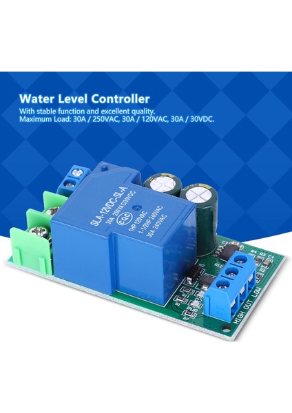 LC55B01 AC/DC12V 30A Su Seviyesi Otomatik Kontrol Akvaryum Sıvı Anahtarı (Yurt Dışından)