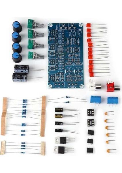 Amp Ön Amplifikatör Amplifikatör Ses Tonu Kontrol Kartı Seti Düşük/orta/yüksek Perde (Yurt Dışından)