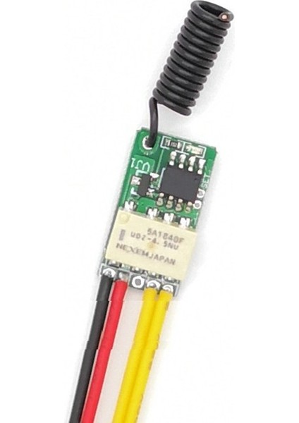 Basma Düğmesi Tasarrufu Mini Röle Kontak Alıcısı Rf Kablosuz Anahtarları Alıcı DC3.7V-12V 433MHZ Akıllı Ev Küçük Küçük Uzaktan Anahtarlar (Yurt Dışından) fırsatları