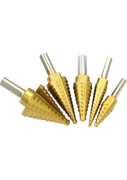 Adım Matkap Ucu, Koni Matkap, Düz Yuva Adım Matkap, Altıgen Saplı Adım Matkap, Ahşap Delik Kesici, Titanyum Kaplamalı Matkap Ucu, Sondaj Elektrikli El Aletleri Hss 1 1 1 Takım (Yurt Dışından) fırsatları