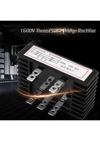 SQL100A 1600V Üç Fazlı Diyot Doğrultucu Ac'den Dc'ye Ücretsiz Posta (Yurt Dışından) modelleri