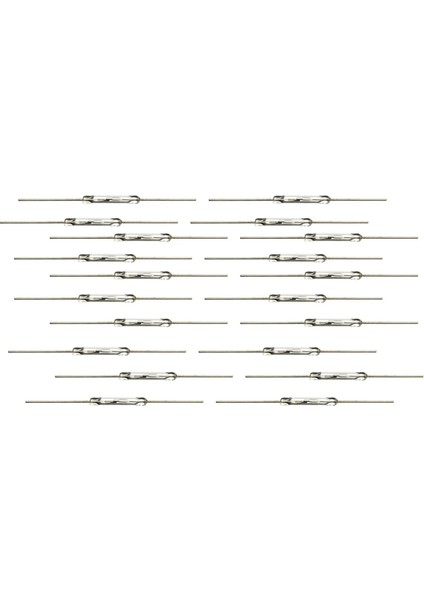 20 Adet Manyetik Kontak 14MM x 2mm Minyatür Manyetik Kontak Manyetik Anahtar 44MM Uzunluk (Yurt Dışından) fiyatları