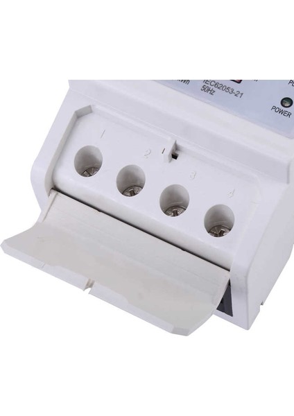 Adet 220V 1 Fazlı 2 Telli Dın Raylı Elektronik Enerji Kwh Metre 50Hz 10(40)A Is (Yurt Dışından) indirimleri