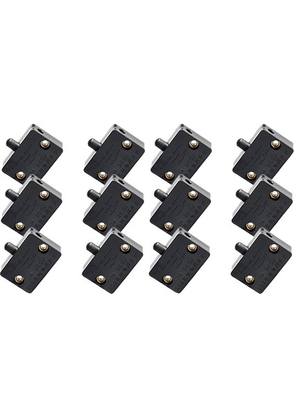 Nxfdsıoz 12 Adet Kapı LED Anahtarı Dolap Işığı, Normalde Kapalı Dolap Elektrik Lambası Anahtarları, Dolap Kiler Dolabı Siyah (Yurt Dışından) fırsatları