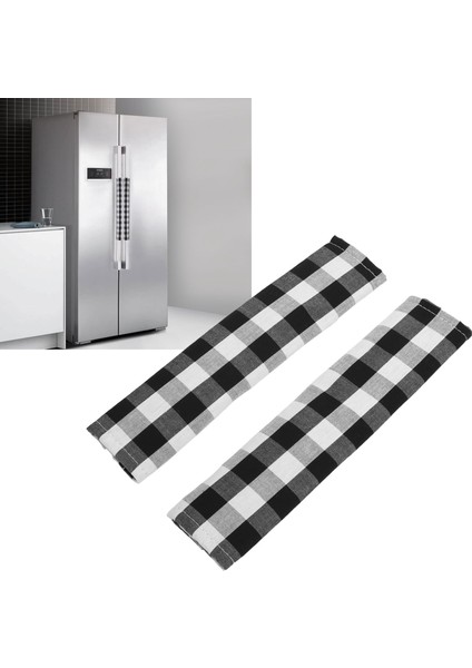 Boba 2 Adet Buzdolabı Kapı Kolu Mikrodalga Fırın Kapağı Mutfak Aletleri Koruyucu Kapakları (Yurt Dışından)