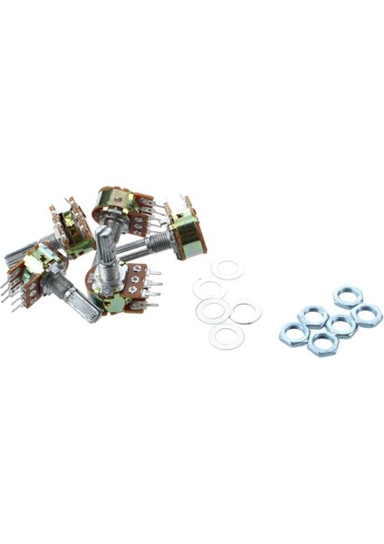 50 Adet 4-Pin Dıp Delikten Dokunsal Basmalı Düğme Anahtarı ve 5 Adet 6 Pin Bölünmüş Döner Doğrusal Çift Konik Potansiyometre (Yurt Dışından) fırsatları