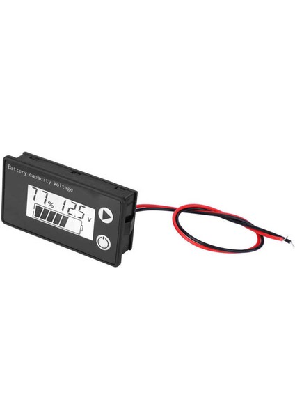 LCD 12V Pil Kapasitesi Göstergesi Test Cihazı Lityum Evrensel Dijital Ekran Voltmetre (Yurt Dışından) modelleri