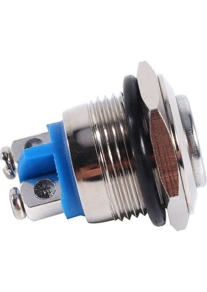 【ayak Kanepe】dosb 12V 16MM Metal Su Geçirmez Basma Düğmesi Anlık Açma Kapama Korna Anahtarı Başlangıç Pirinç LED Işık Araba Motoru Güç Anahtarı (Yurt Dışından)